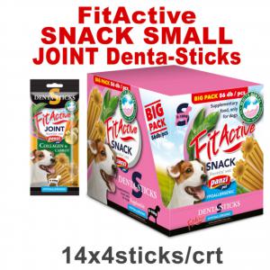 FitActive SNACK Denta-Sticks Hypoallergenic Joint "S" - jutalomfalat (kollagén, répa) kutyák részére (14dbx140g)