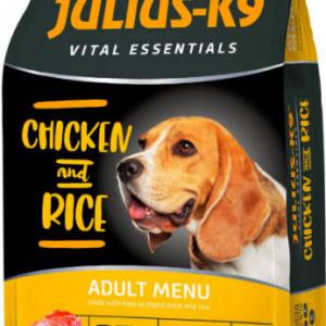 JULIUS K-9 12kg Adult Vital Essentials (szárnyas,rizs) száraztáp - felnőtt kutyák részére