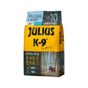 Julius K-9 UD10 Utility Dog Hypoallergenic Wild boar,berry Adult (Vaddisznó,bogyók) száraztáp - Felnőtt kutyák részére (Hipoallergén - 10kg)