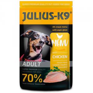 Julius-K9 Dog Adult Beef - nedveseledel (csirke) felnőtt kutyák részére (12x125g)