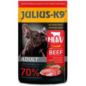 Julius-K9 Dog Adult Beef - nedveseledel (marha) felnőtt kutyák részére (12x125g)