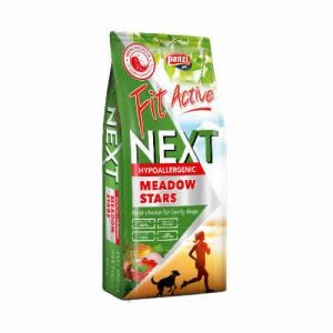 Panzi FitActive Next Meadow Stars Hypoallergenic Adult (nyúl,bárány,marha,rizs,alma) száraztáp - Ételallergiás, felnőtt kutyák részére (Hipoallergén - 15kg)