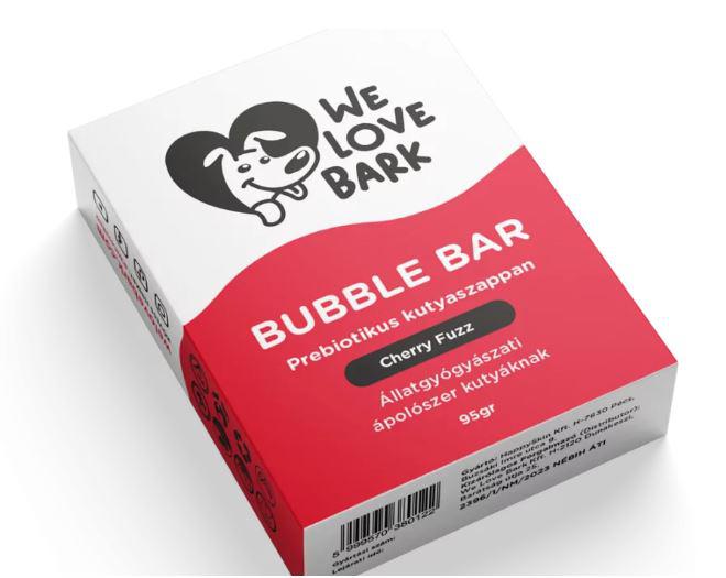We Love Bark Bubble Bar prebiotikus kutyaszappan 95g