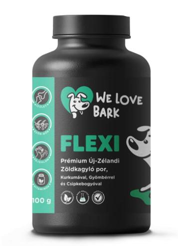 We Love Bark Flexi- Új Zélandi zöldkagyló kurkumával, gyömbérrel és csipkebogyóval 100g