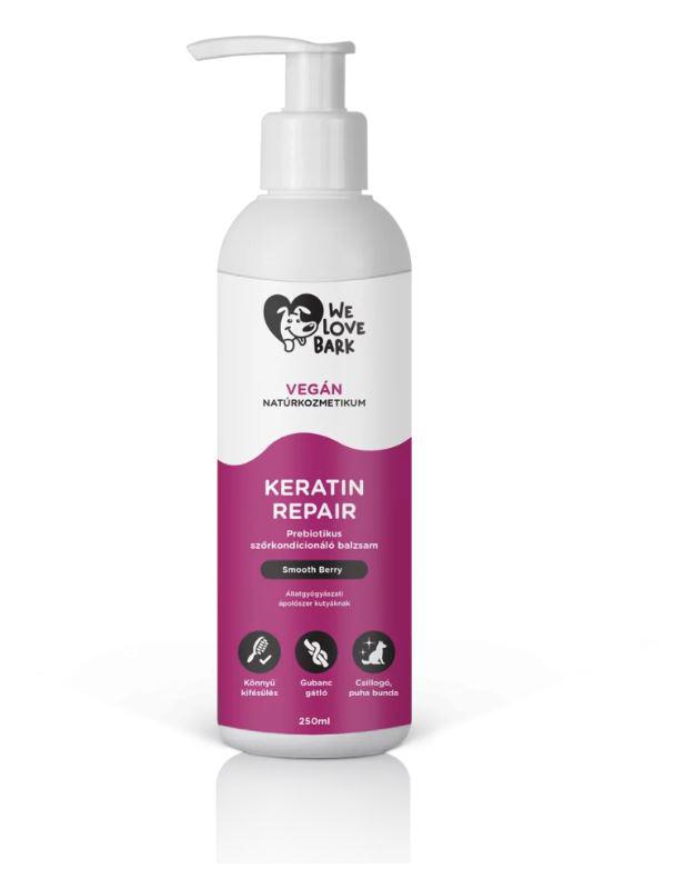 We Love Bark Keratin repair prebiotikus szőrkondícionáló kutyabalzsam 250ml
