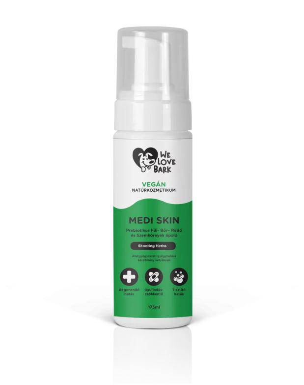 We Love Bark Medi Skin Gyógyhatású Fül-Bőr-Redő és Szemkörnyék ápoló hab 175ml