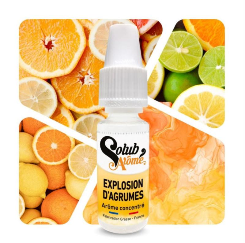 ( 007.-)   Solub - Explosion d' Agrumes  10ml