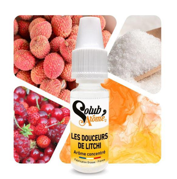 ( 019.-)   Solub - Les Douceurs De Litchi  10ml