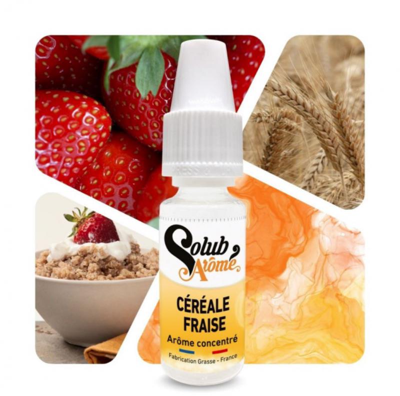 ( 022.-)   Solub - Céréale Fraise  10ml