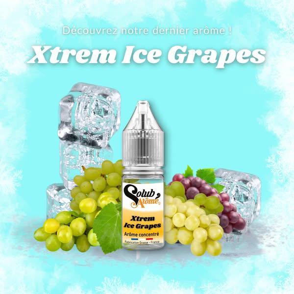 ( 028.-)    Solub - Xtrem Ice Grape   ( Premium )    10ml