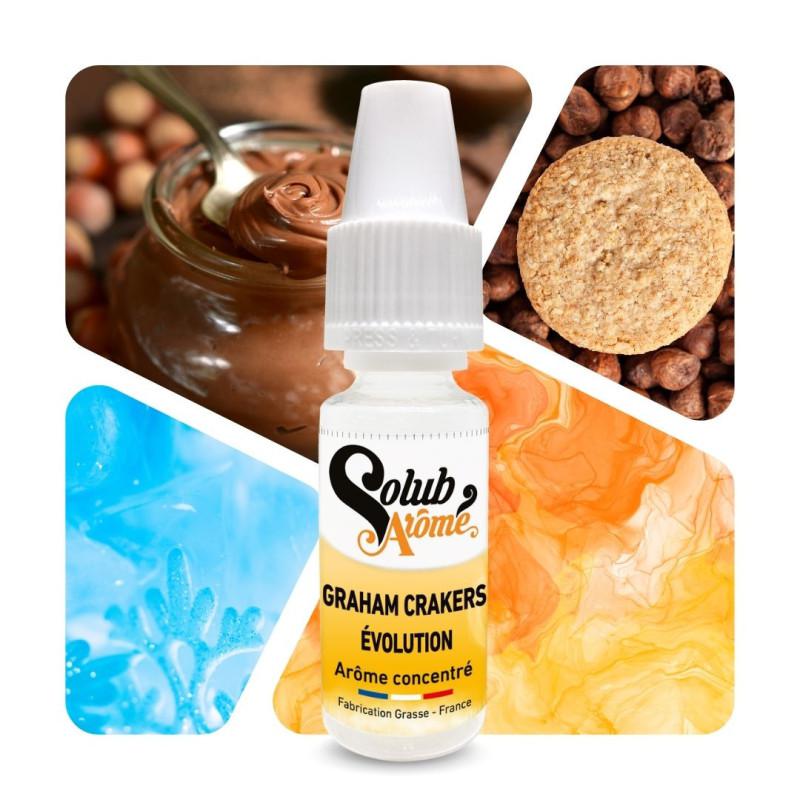 ( 091.-)  Solub Graham Crakers Évolution  10ml