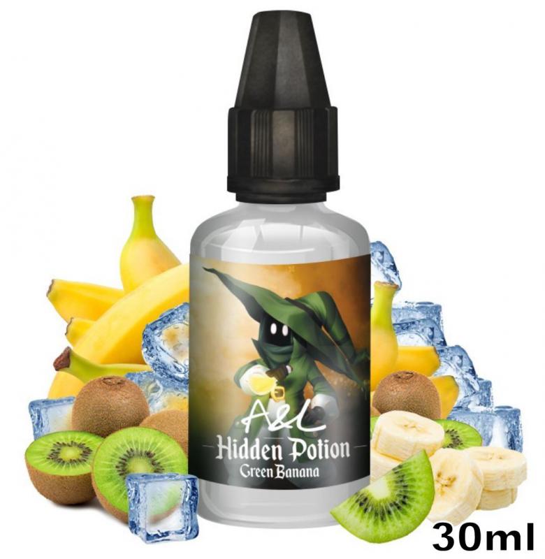 ( 1033.-)  A&L Hidden Potion Green Banana  30ml