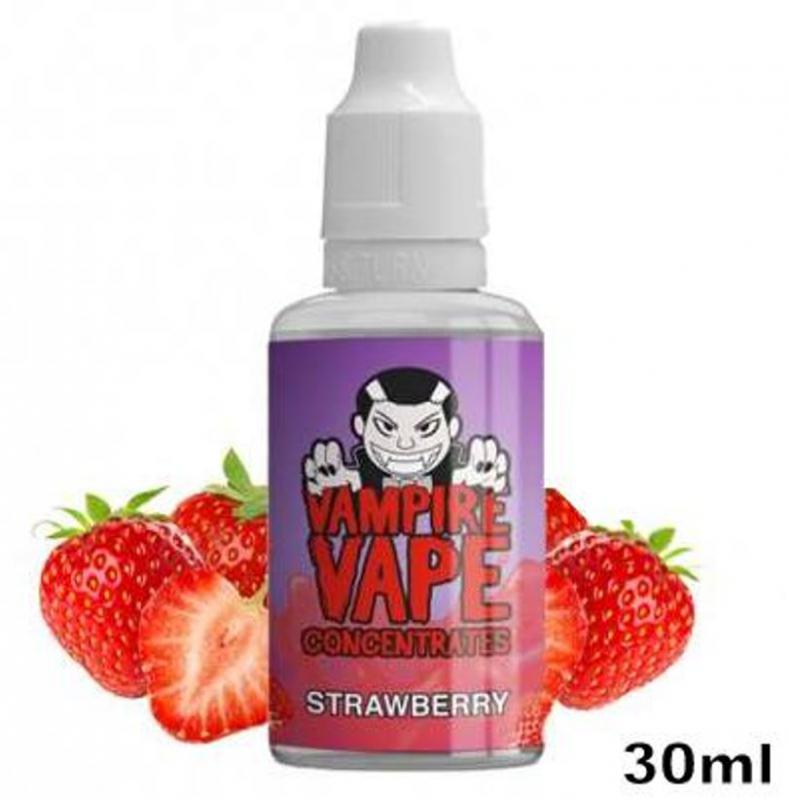 ( 1047.-) - Vampire Vape - Strawberry  30ml