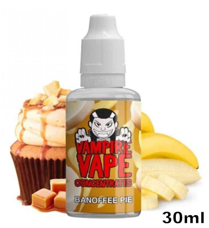 ( 1052.-)  Vampire Vape Banoffee Pie  30ml