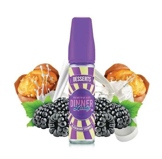 ( 1064.-)    Dinner Lady - Blackberry Crumble    30ml