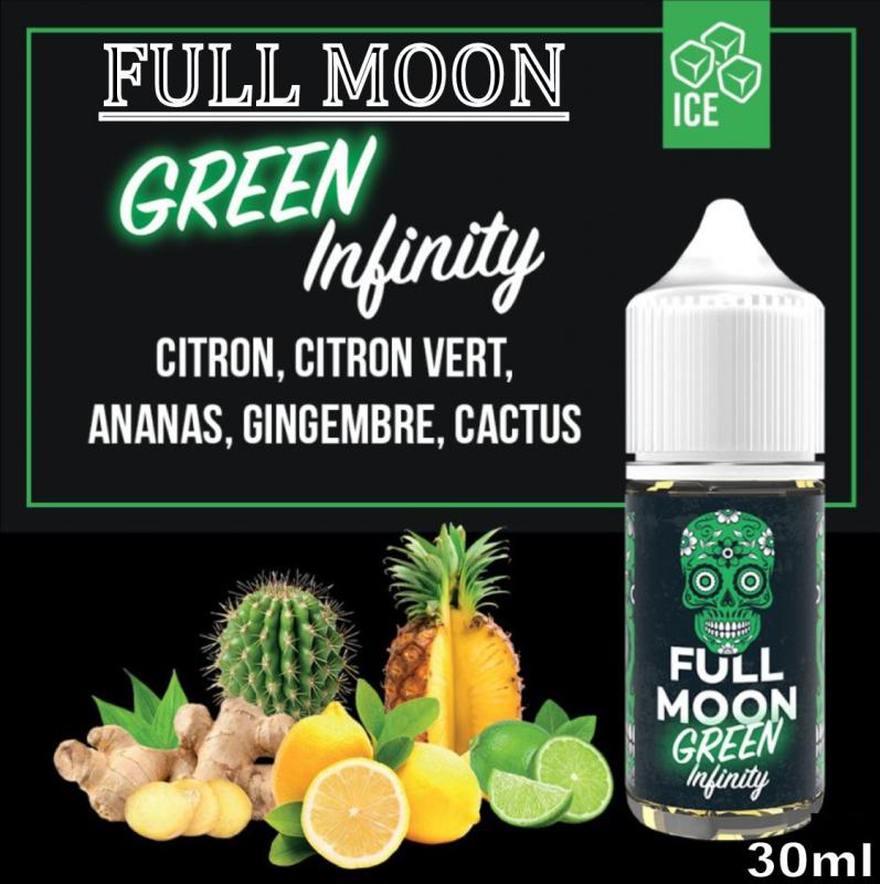 ( 1109.-)  Full Moon Green Infinity   30ml