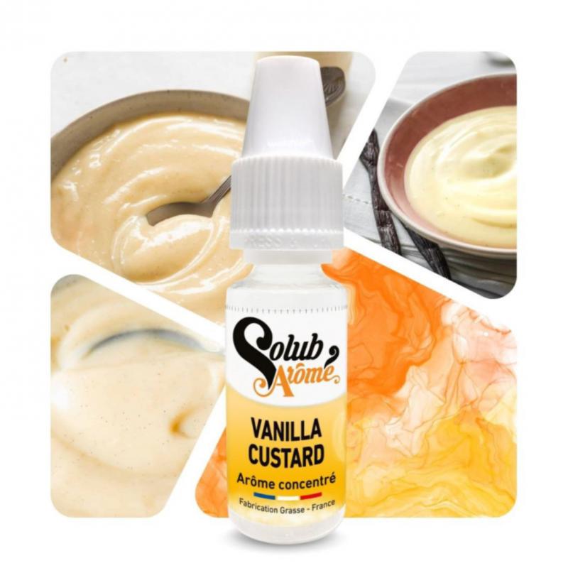 ( 112.-)  Solub - Vanilla Custard  10ml   ---   UTOLSÓ DARABOK