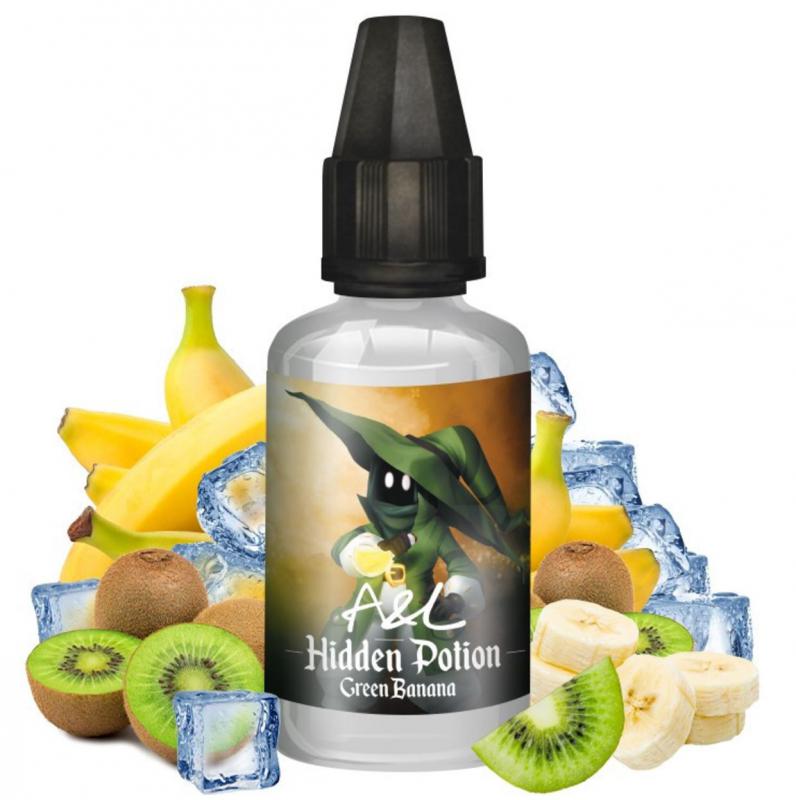 ( 1155.-)  A&L Hidden Potion Green Banana  30ml