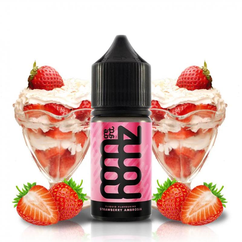 ( 1157.-)  Nom Nomz Strawberry Ambrosia   30ml   ( KIFUTÓ TERMÉK )