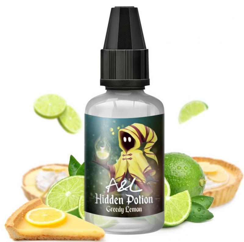 ( 1160.-)  A&L Hidden Potion Greedy Lemon  30ml