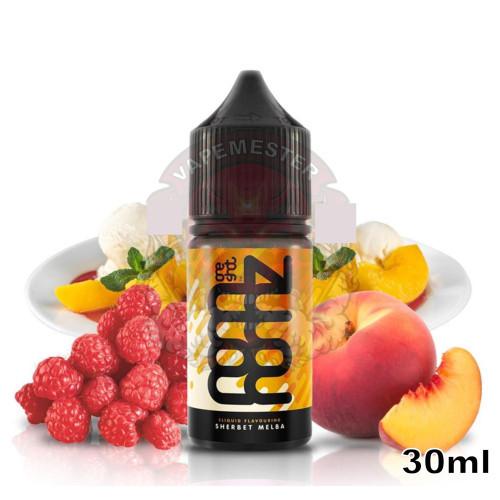 ( 1160.-)  Nom Nomz - Sherbet Melba   30ml   ( KIFUTÓ TERMÉK )