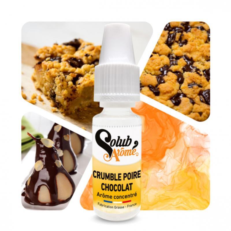 ( 122.-)    Solub - Crumble Poire Chocolat    10ml