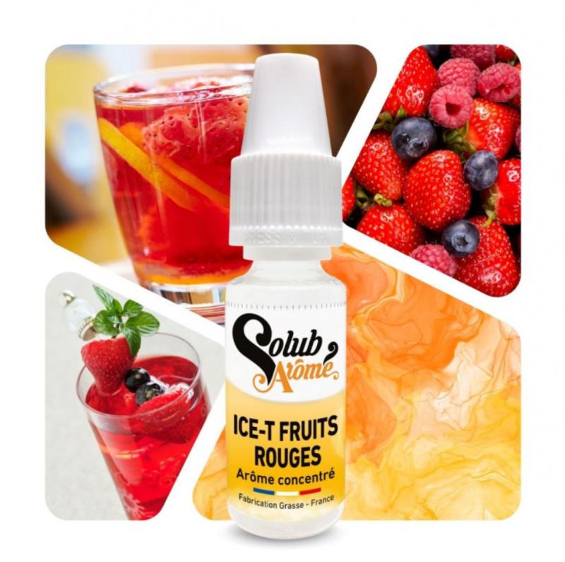 ( 126.-)    Solub - Ice T Fruits Rouges    10ml