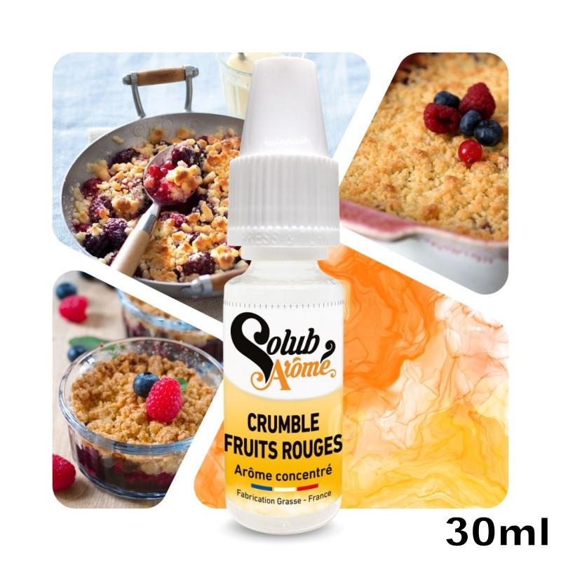 ( 1314.-)  Solub - Crumble Fruits Rouges  30ml    (  UTOSÓ   DARABOK  )