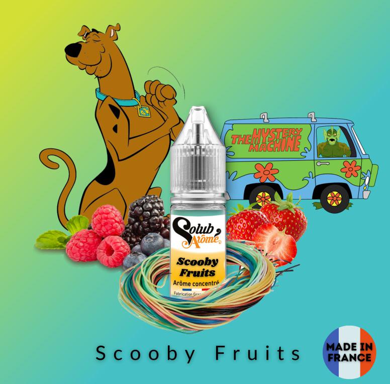 ( 137.-)     Solub.Scooby-Fruits - Piros gyümölcsök, cukorka (10ml.-)