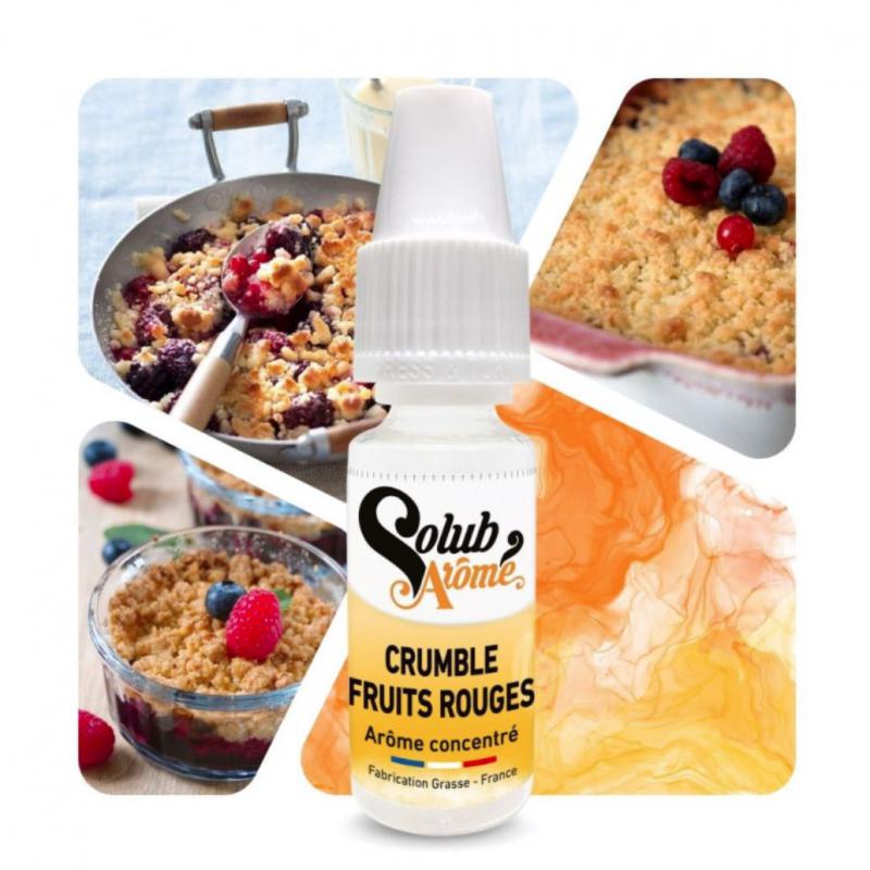 ( 155.-)   Solub - Crumble Fruits Rouges  10ml