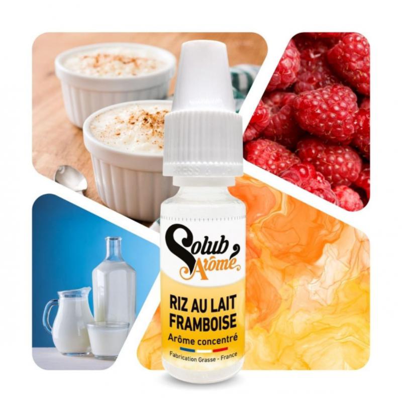 ( 168.-)    Solub - Riz au Lait Framboise    10ml