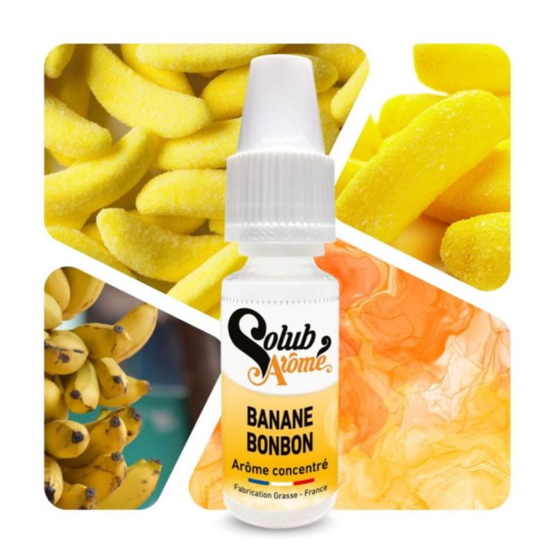 ( 186.-)   Solub - Candy Banane Bonbon  10ml