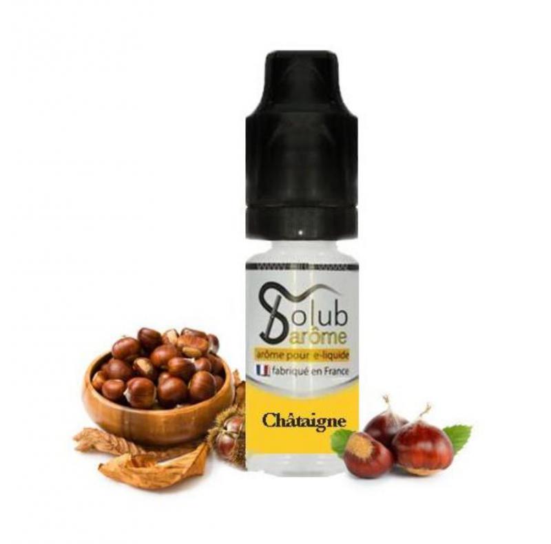 ( 200.-)   Solub - Châtaigne ( Tabac )  10ml