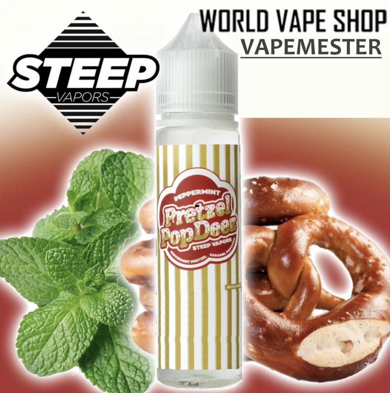 ( 237.-)  Steep Vapors - Pretzel Pop Deez Pretzel Peppermint  10ml