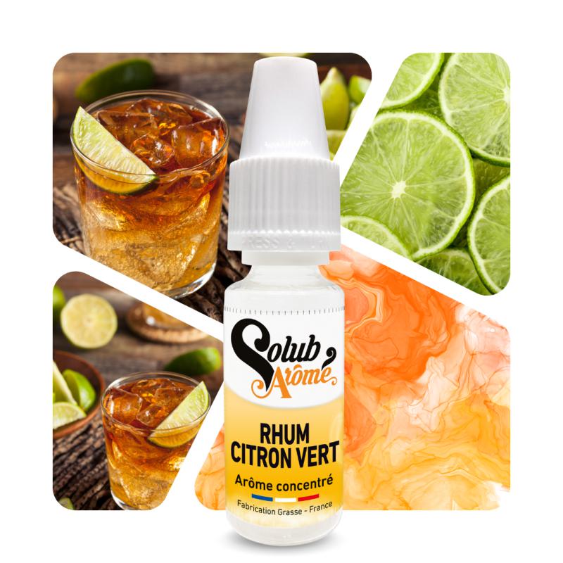 ( 359.-)  Solub Rhum Citron vert  10ml