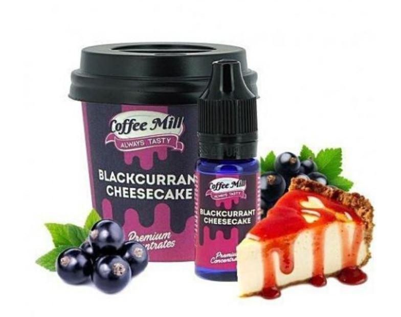 ( 371.-)  Coffee Mill - Blackcurrant Cheesecake 10ml