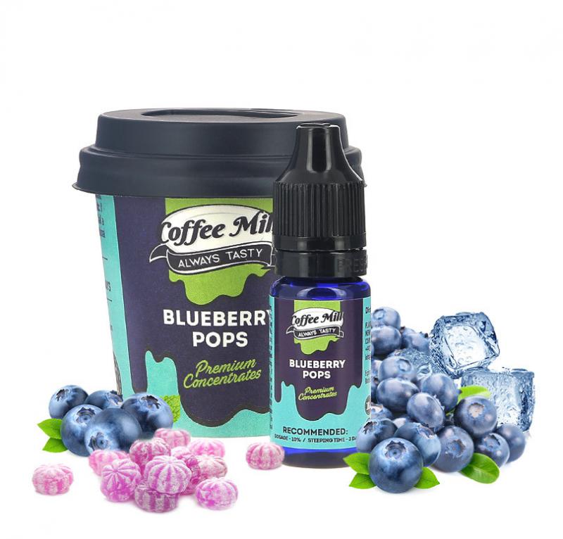 ( 373.-)    Coffee Mill - Blueberry Pops    10ml