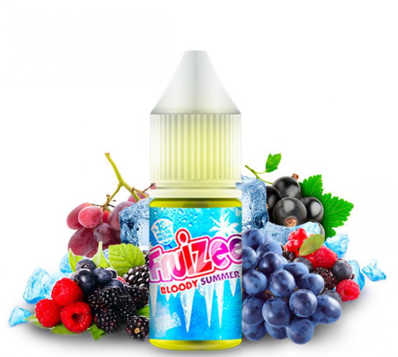 ( 395.-)    Fruizee -  Bloody Summer  -  Fresh   10ml