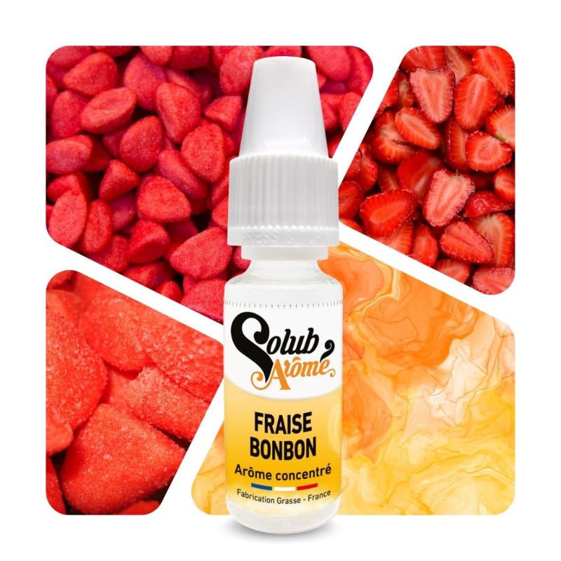 ( 407.-)  Solub Fraise Bonbon  10ml