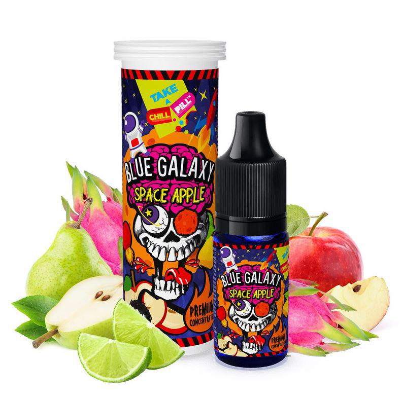 ( 421.-)  Chill Pill - Blue Galaxy - Space Apple - 10ml