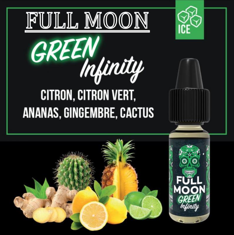 ( 443.-)  Full Moon Green Infinity  10ml