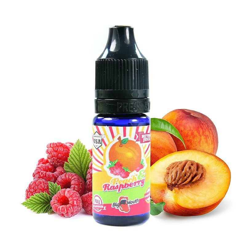 ( 449.-)   Big Mouth - Retro Juice Peach Raspberry  10ml