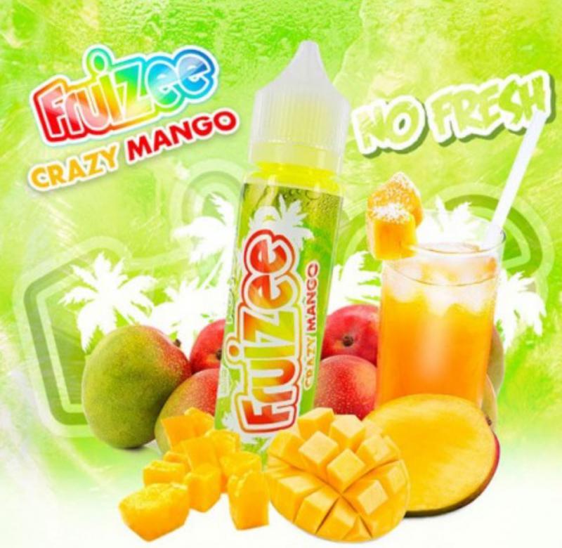 ( 468.-)     Fruziee. Crazy Mango-(no fresh)-Őrült Mangó-(10ml)