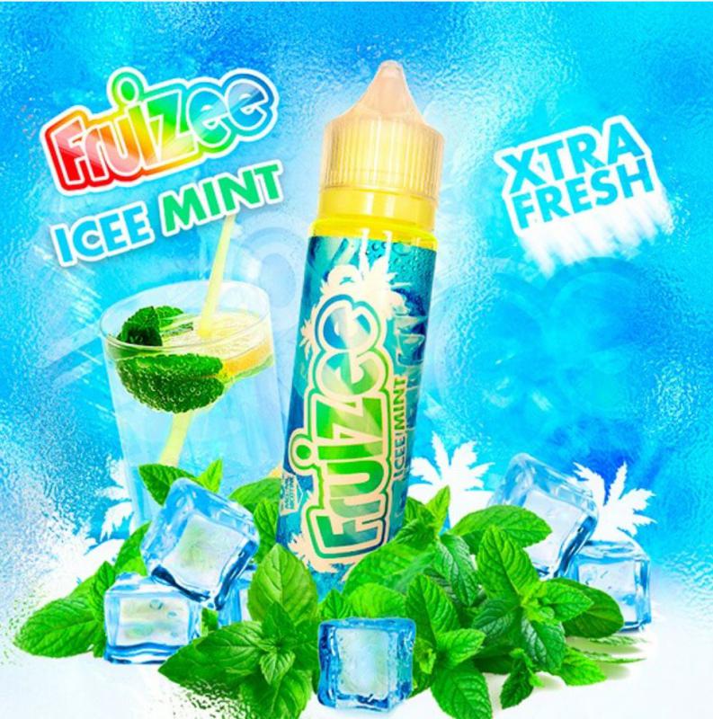 ( 476.-)     Fruizee. Ice mint-(fresh)-Jeges menta.-(10ml)