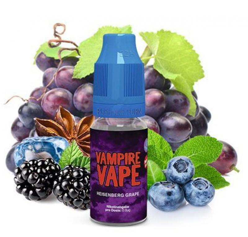 ( 493.-) - Vampire Vape - Heisenberg Grape  10ml