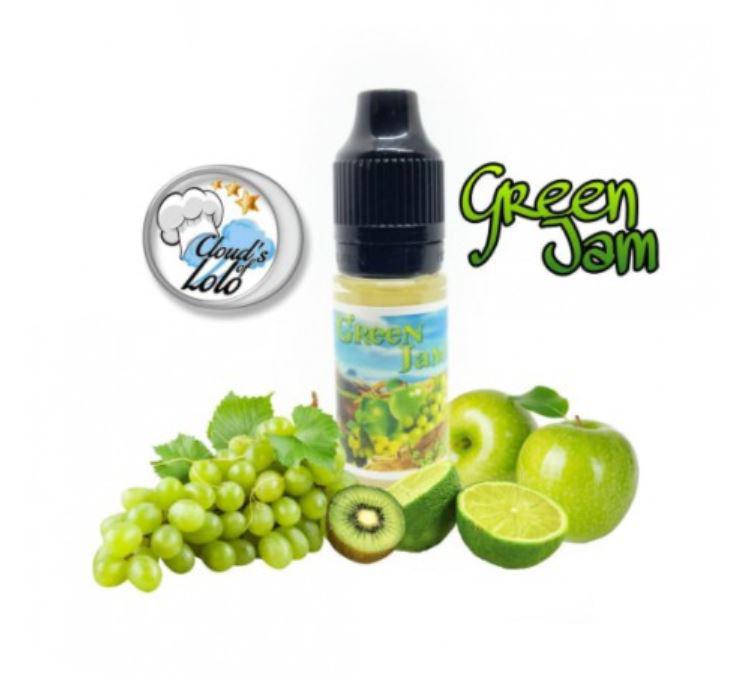 ( 495.-)  Cloud's of Lolo - Green Jam  10ml