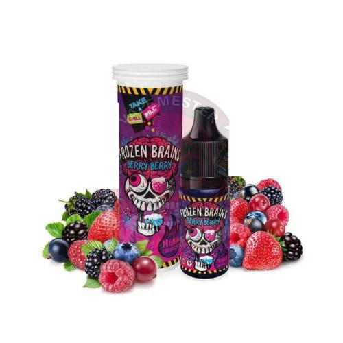 ( 512.-)  Chill Pill Frozen Brains - Berry Berry  10ml