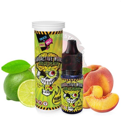 ( 524.-)  Chill Pill Radioactive Worms - Juicy Peach  10ml