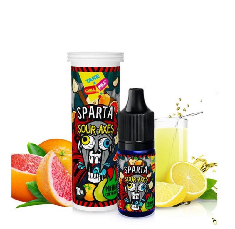 ( 537.-)  Chill Pill - Sparta – Sour Axes  10ml