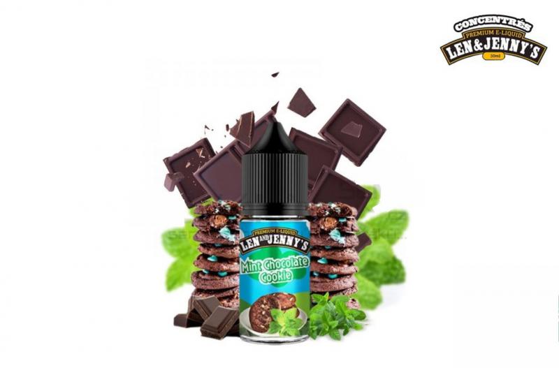 ( 538.-)  Len & Jenny's - Mint Chocolate  10ml